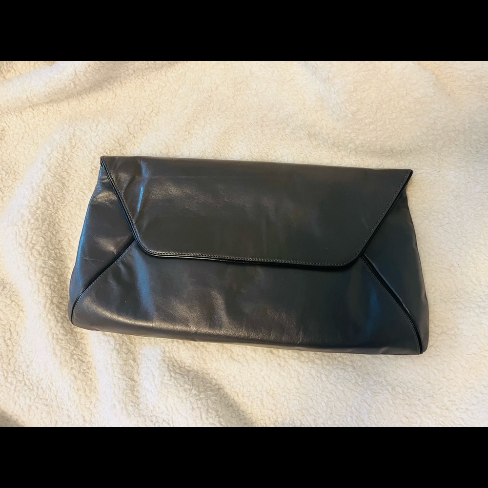 Anne Klein clutch purse with shoulder strap